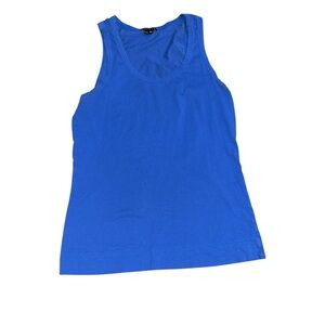 Theory Blue Sleeveless Women's Top Size Medium